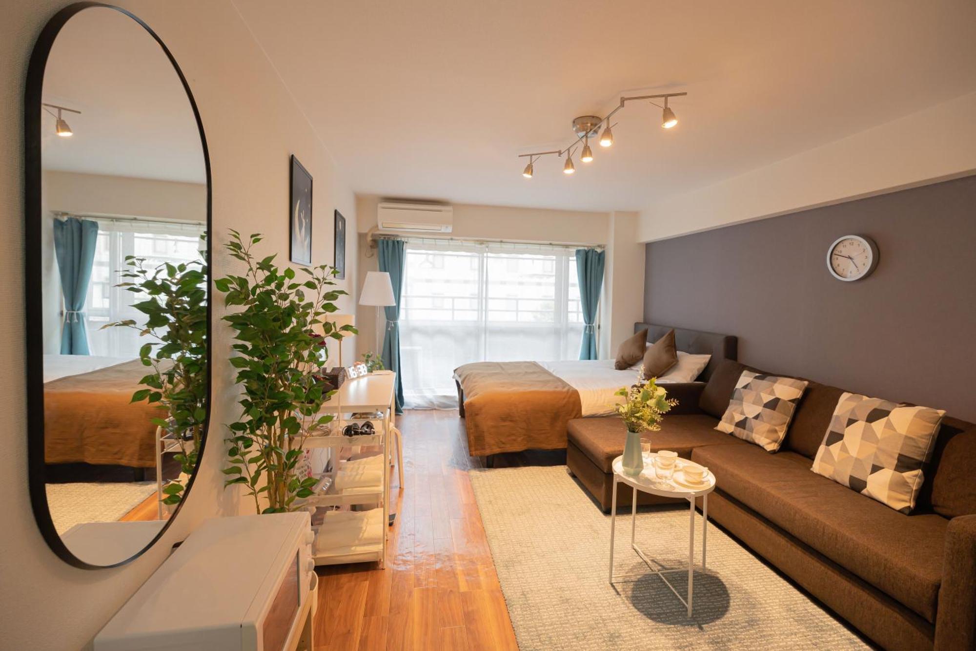 Appartamento 新宿歌舞伎町new Design Apartment！駅3分钟！最大5人可！無料モバイルwi-fi！
